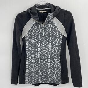 PURE GOOD by Anthro Tara Jacket Full Zip Hoodie Pockets Jersey Women's Small